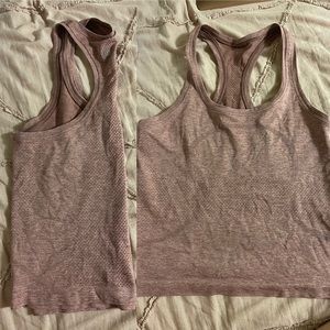 Lululemon racerback tank, slightly worn (less than 5 times). Size 4, race length
